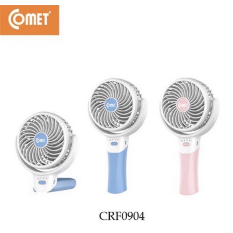 Quạt sạc tích điện cầm tay Comet, siêu mát, bền, đẹp