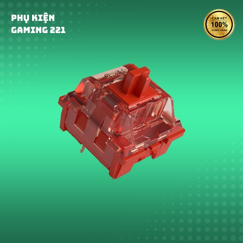 [Switch Lẻ] Công Tắc Bàn Phím Cơ - AKKO CS Switch - Radiant Red ( Linear / Chính Hãng)