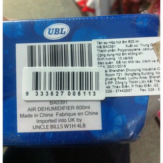 HỘP HÚT ẨM UNCLE BILLS BA0391