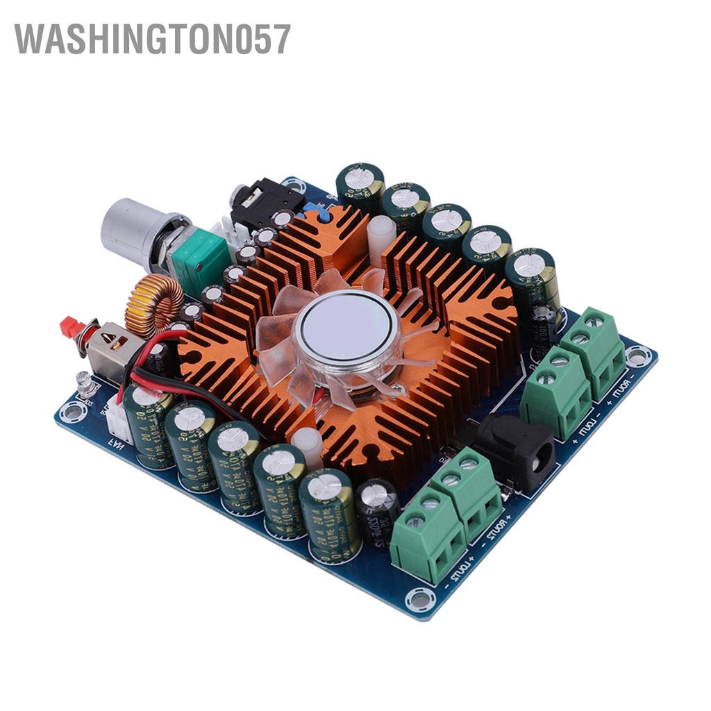 Có thể bán buôn 4 kênh Bảng mạch khuếch đại HiFi công suất lớn * 50W IC kỹ thuật số làm mát thông minh Washington057 Hàng giao ngay
