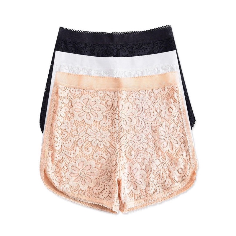 ♥️ Shop Uy Tín ♥️Q2019 [Quần Lót Nữ] Quần mặc váy ren xinh Quần bảo Hộ Ren Dày Dặn hàng nhập xịn