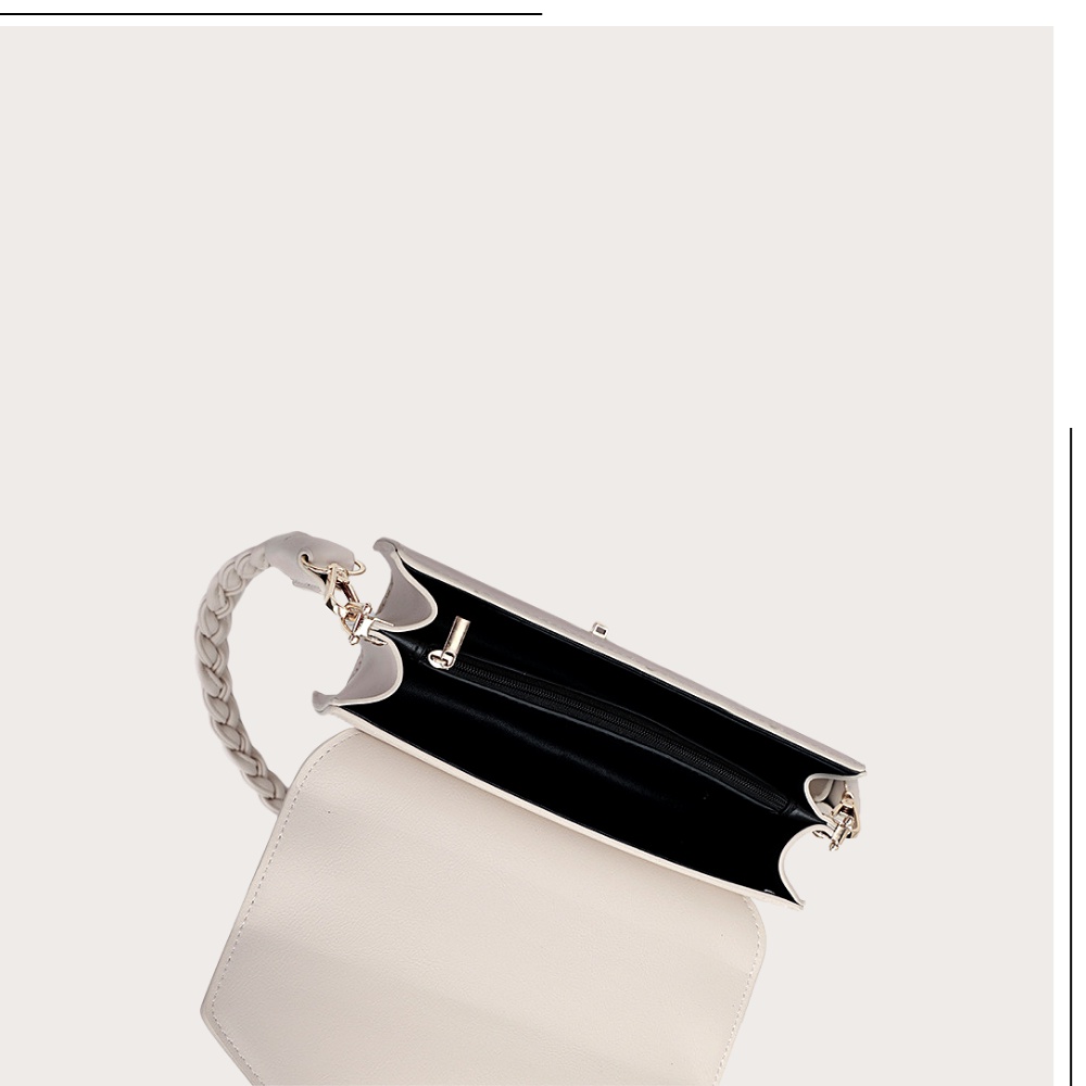 Túi xách nữ đeo chéo HANS thiết kế 2 dây đeo chéo kẹp nách tiện ích tinh tế QA63