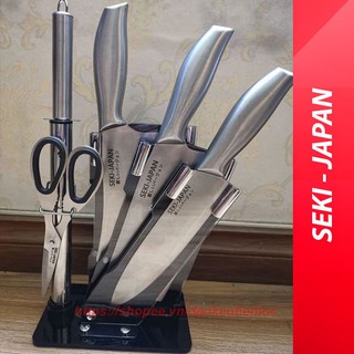 Bộ dao inox 6 món Seki Hàng nội địa Nhật