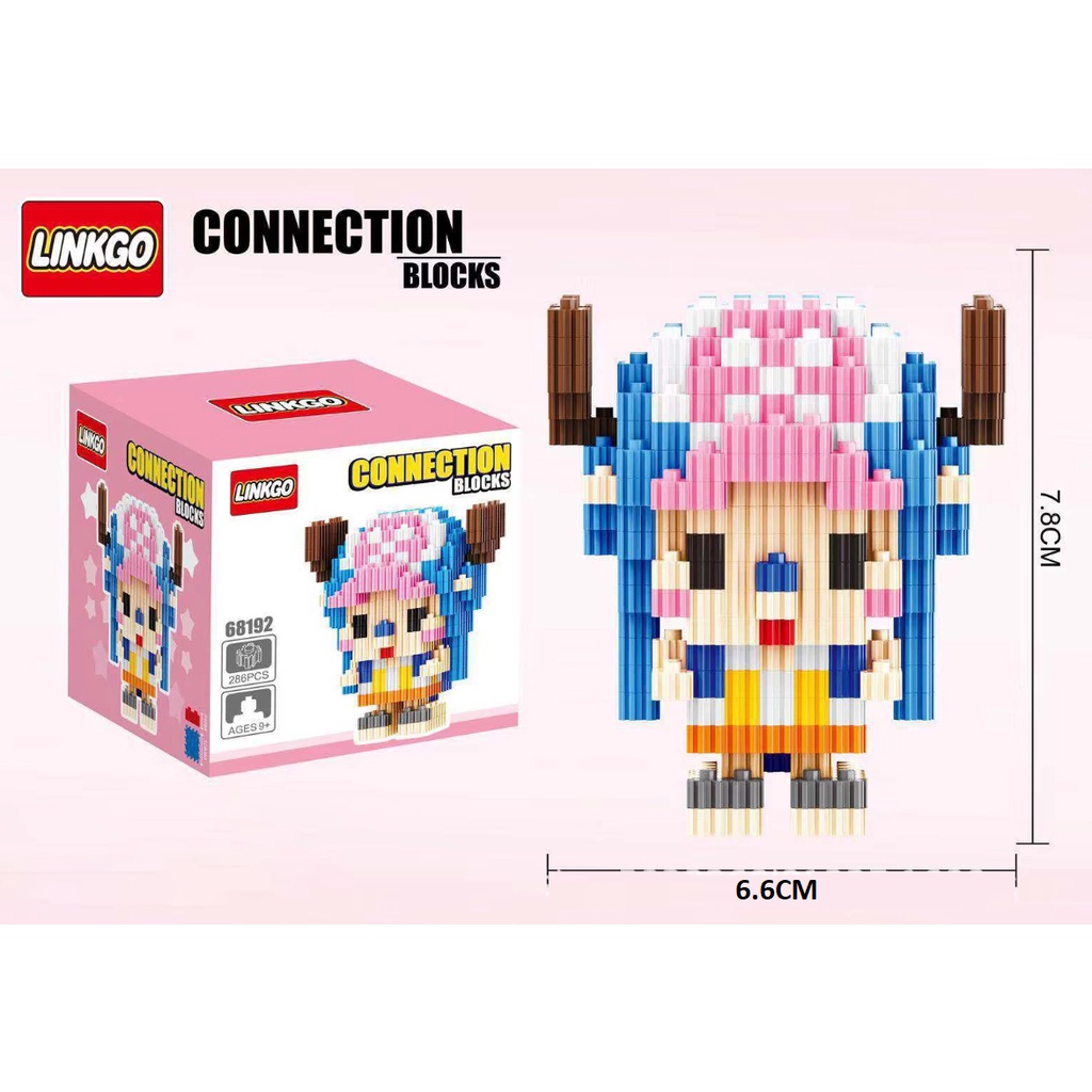 Đồ chơi xếp hình 3D LINKGO - Chopper