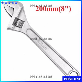 Mỏ lết mạ chrome ingco 8''/200mm - hadw131082 - thiết bị phát đạt