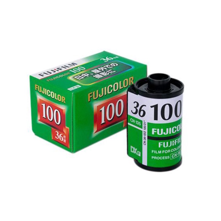 Film chụp ảnh Fuji 100 nội địa Nhật date 2025 - bản màu đỏ