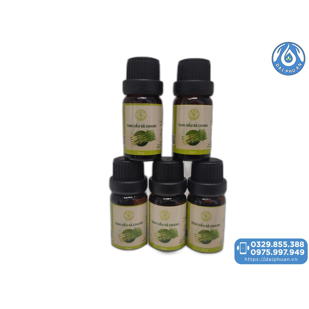 [CHÍNH HÃNG] Tinh dầu Sả Chanh nguyên chất Đại Phú An chai 10ml