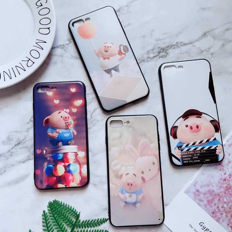 Ốp Lưng iphone 7Plus/8Plus Viền Nhựa Dẻo Hình Kute