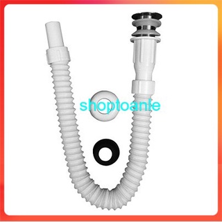 [FREESHIP] Combo 10 bộ xi Phông thoát nước chậu rửa mặt loại dây ống mềm (xi phong thoát)