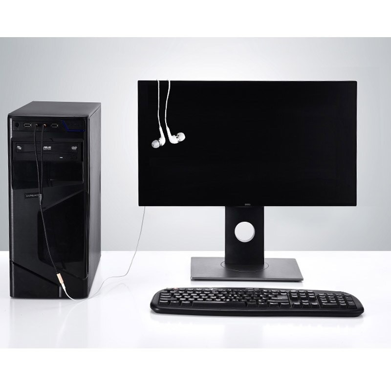 Cáp chia chữ Y chia âm thanh Aux lỗ cắm 3.5mm sang đầu cắm 3.5mm chất lượng cao