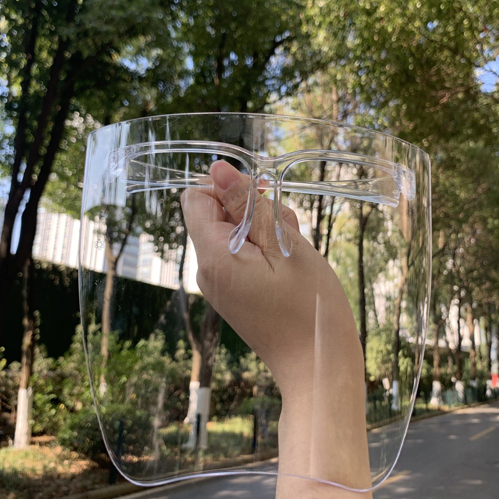 Kính bảo hộ Tấm Chắn Bảo Vệ Mặt Hai Lớp Trong Suốt Chống Sương Mù Thời Trang Cho Nam | BigBuy360 - bigbuy360.vn