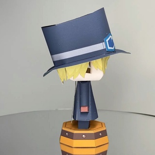 Mô hình giấy anime [One Piece] chibi Sabo