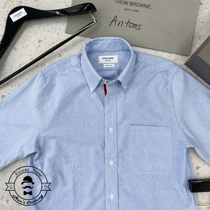 Sơ mi Thom Browne Cộc Tay Viền Trong