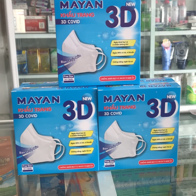 KHẨU TRANG 3D MAYAN