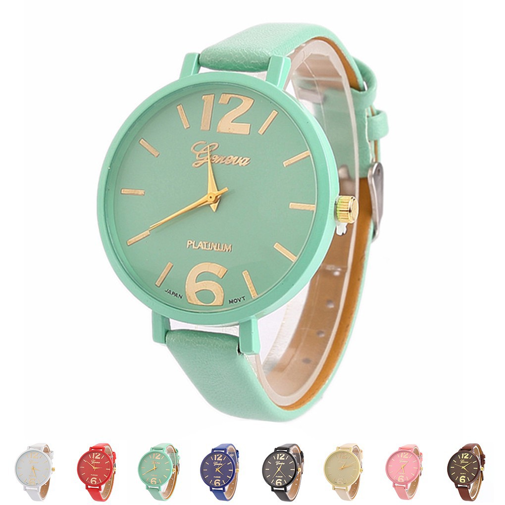 Đồng hồ quartz dây da cho nữ