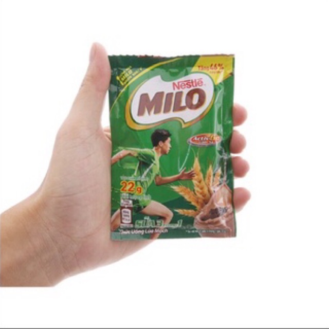 Thức uống lúa mạch Milo dạng gói (3 dây x5 gói x22g)