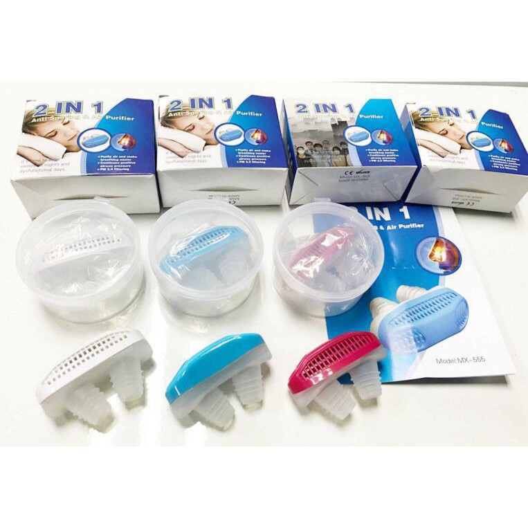 [XÃ KHO] KẸP NOSECLIP - THIẾT BỊ 2IN1 CHỐNG NGÁY NGỦ [HCM]