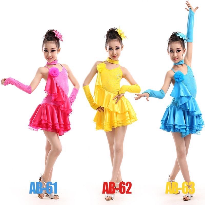 Đầm khiêu vũ bé gái dáng xoè