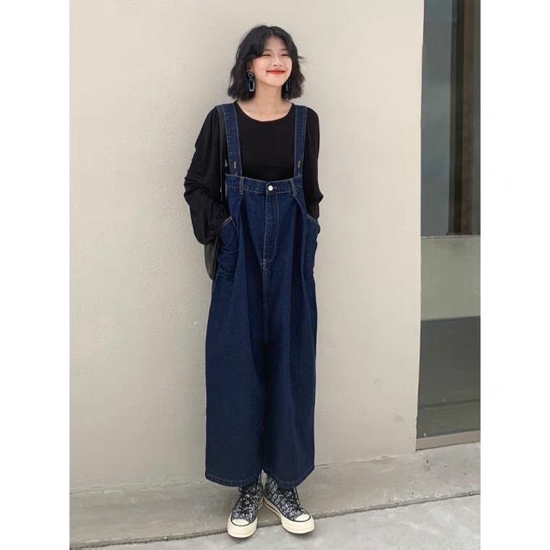 Order quần yếm jeans bigsize ulzzang