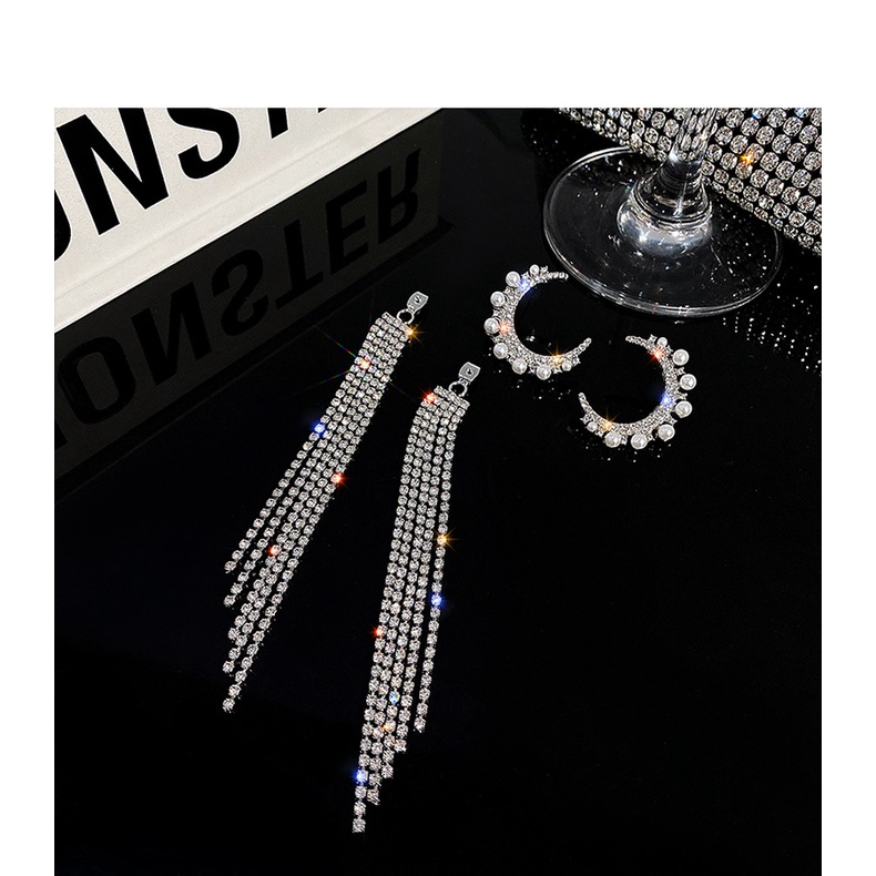 BÔNG TAI BẠC 925_ZIRCON_HÌNH HỌC_ĐƠN GIẢN _M1050
