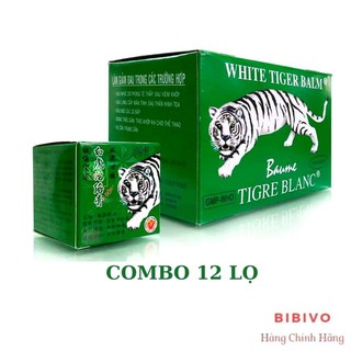 COMBO 12 LỌ - Cao Bạch Ho Hoạt Lạc Cao 20g