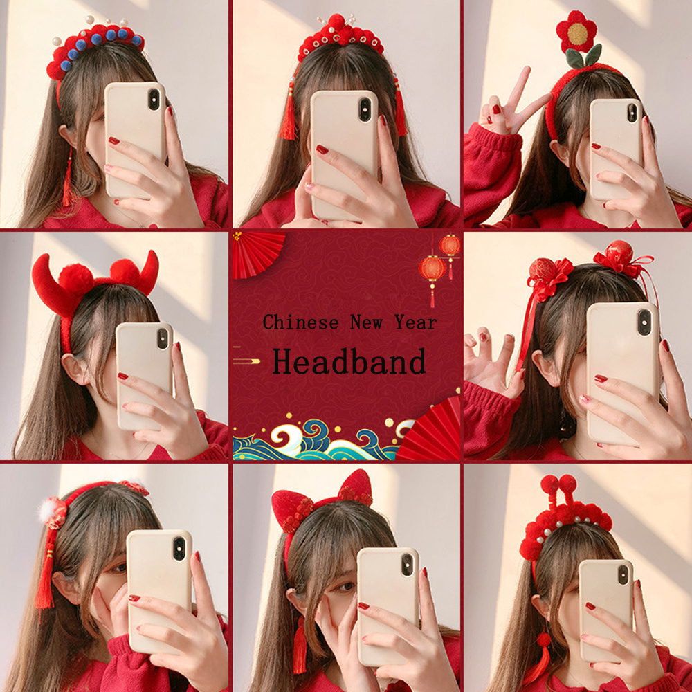 Băng Đô Cài Tóc Phong Cách Trung Hoa Thời Trang Cho Nữ