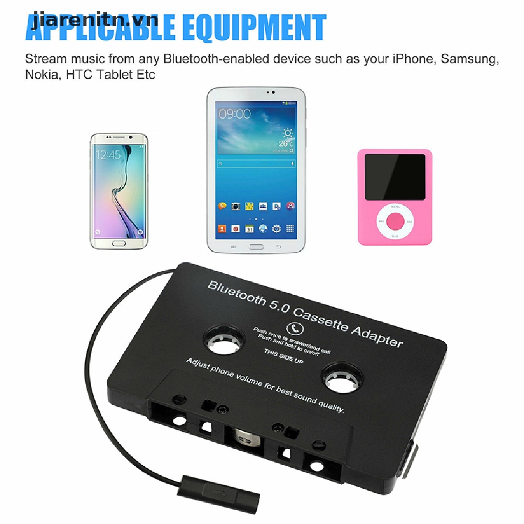 Bộ Chuyển Đổi Băng Cassette Sang Aux Bluetooth 5.0 Cho Điện Thoại Samsung vn