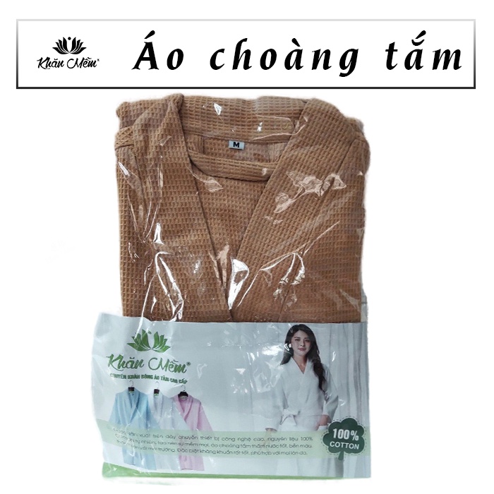 [Hàng Thiết Kế] Áo Choàng Tắm Khách Sạn Cao Cấp Sang Chảnh (đủ size trẻ em, người lớn)