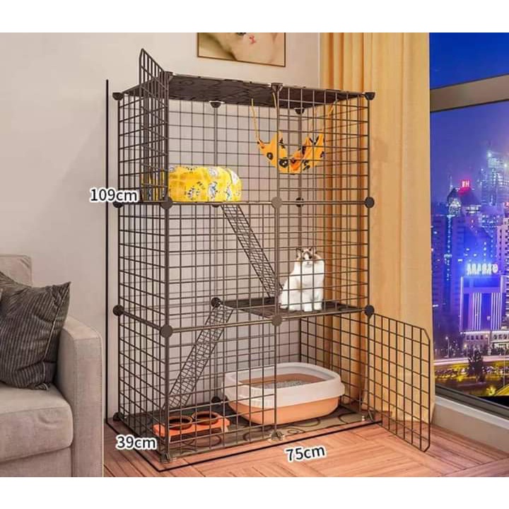 [FREESHIP❤️TẶNG CHỐT ] Tấm Lưới Chuồng Quây Mèo Chó, Chuồng Thú Cưng, Làm Kệ Trang Trí