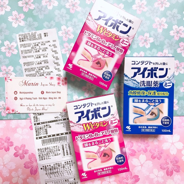 (Chuẩn Nhật,có bill) NƯỚC RỬA MẮT EYEBON W VITAMIN Nhật Bản | BigBuy360 - bigbuy360.vn