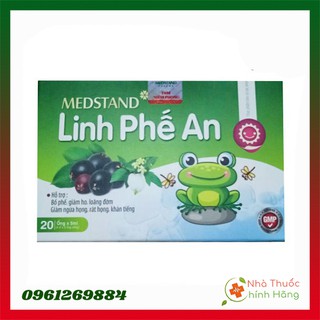 Ho Thảo Dược  Medstand Linh Phế An - Hộp 20 Ống