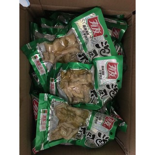 [SẴN HÀNG] SỈ 1 THÙNG CHÂN GÀ MUỐI CAY YUYU XANH 80gr (70 gói)