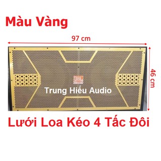 Lưới Loa 4 Tấc Đôi Màu Vàng