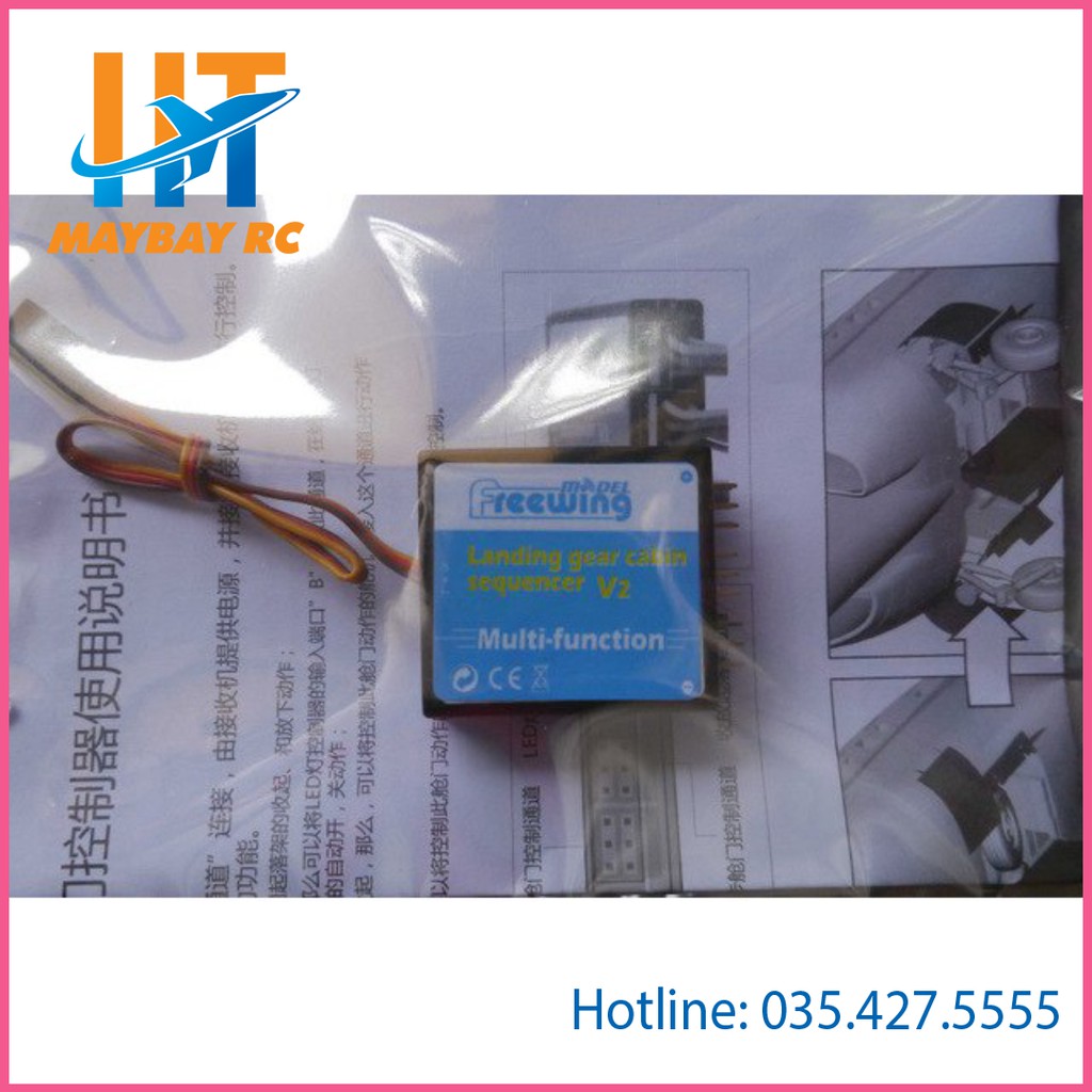 Phụ Kiện Máy Bay Mô Hình Freewing Landing Gear Door Sequencer V2