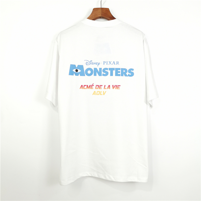 Áo thun cotton tay ngắn in họa tiết thời trang cho nam nữ