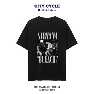 Áo thun nam nữ Nirvana Bleach City Cycle