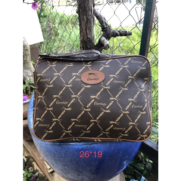 Clutch da canvas hàng si tuyển