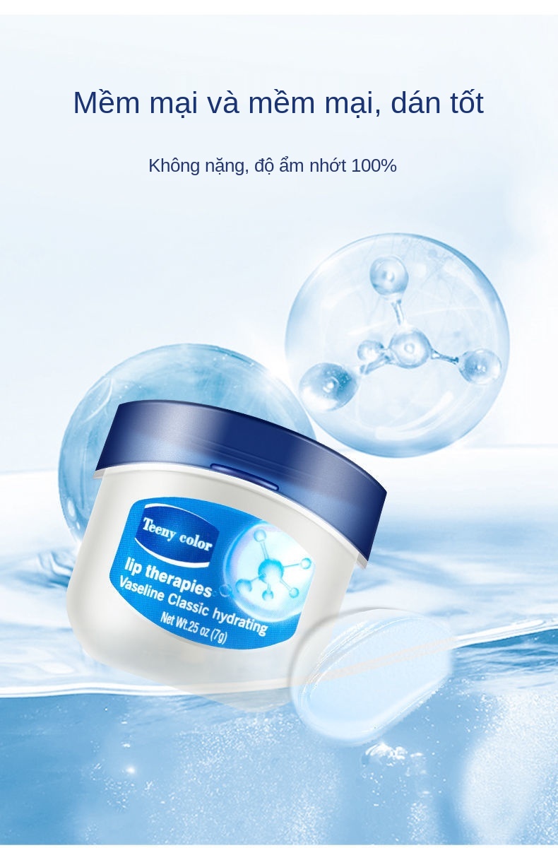 Son Dưỡng Môi Vaseline Cấp Ẩm Chống Nứt Nẻ Cho Học Sinh 7g Tiện Dụng