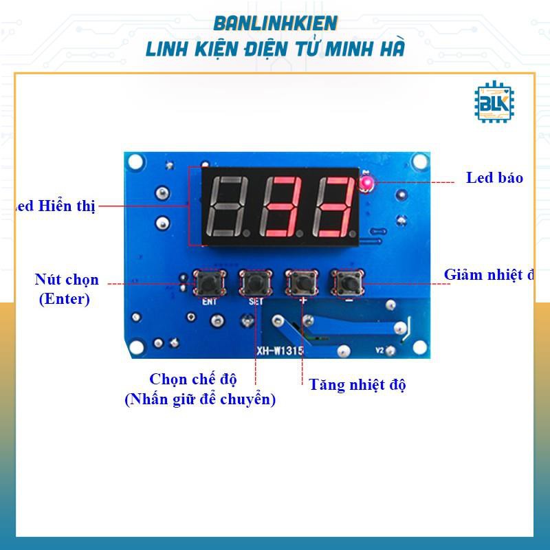 Mô Đun Module Khống Chế Nhiệt Độ K XH-W1315