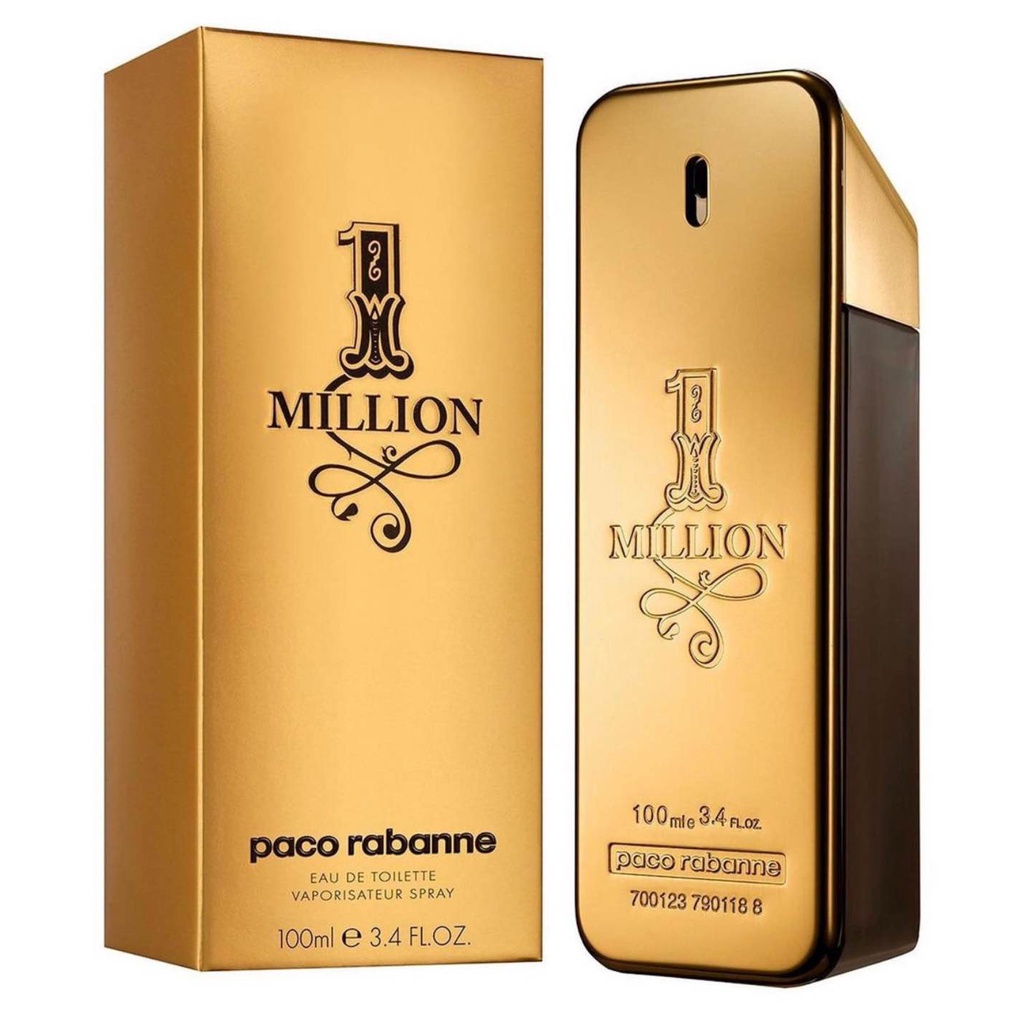 Nước Hoa nam Paco Rabanne 1 Million For Men EDT 100ml one million nước hoa nam thơm lâu mùi ngọt dịu