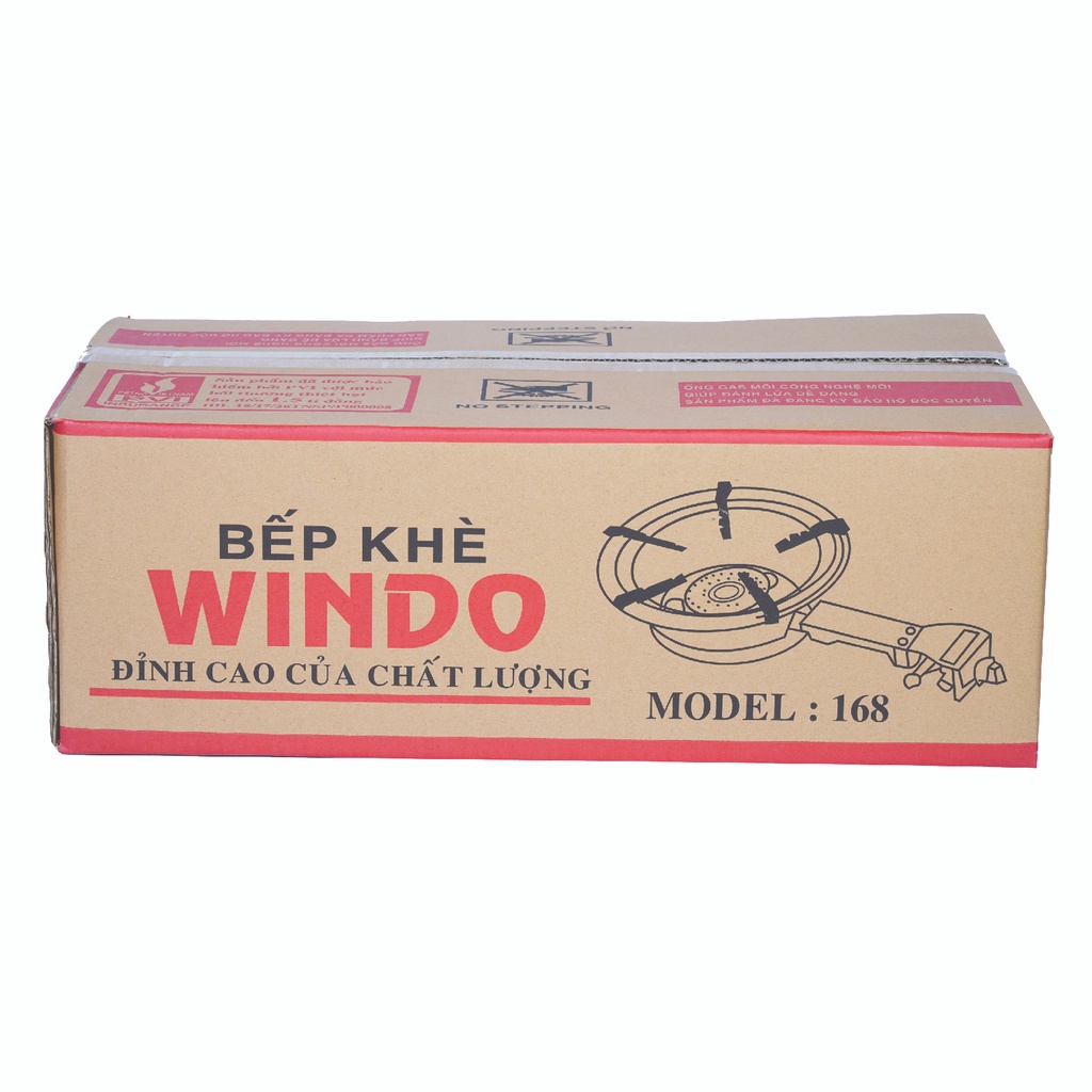 Bếp khè công nghiệp WINDO - 168 , dùng van cao áp lửa mạnh tiết kiệm ga- HÀNG CHÍNH HÃNG