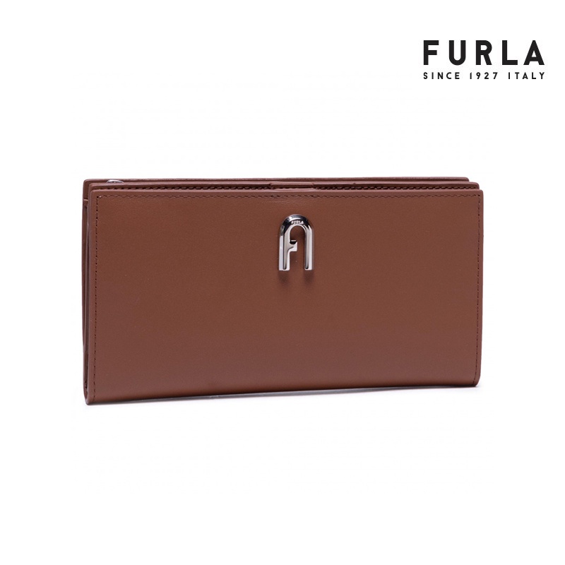 [Mã FASHIONPREMIUM11 giảm 10% đơn từ 1tr] Ví Nữ FURLA Moon Long Bifold Vitello Roma