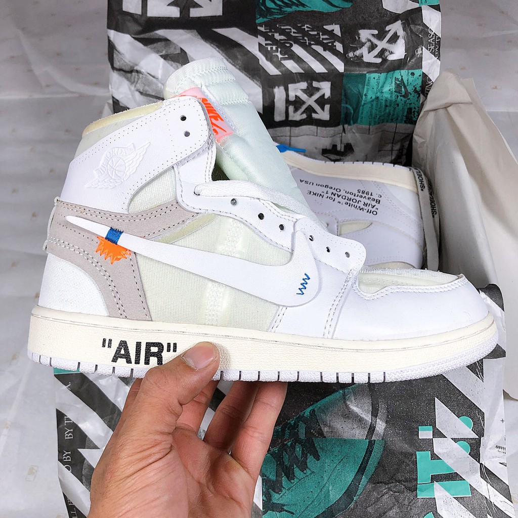 [Mã FAGREEN245 giảm tới 30K đơn 99K] GIÀY JORDAN 1 OWHITE - TẶNG KÈM DÂY VÀ TAG | BigBuy360 - bigbuy360.vn