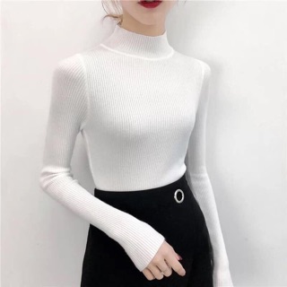 Áo len cổ 3p