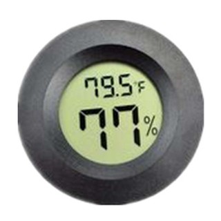 Round Embedded Digital Thermometer Hygrometer ℃/℉ Electronic Temperature and Humidity Meter