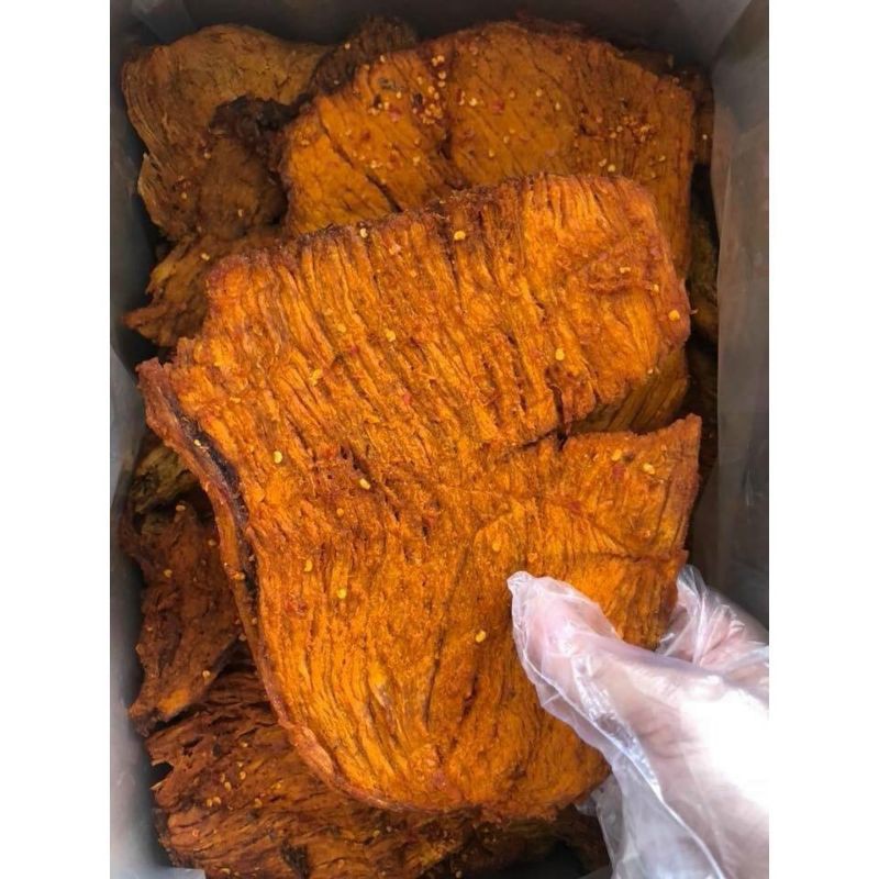 KHÔ BÒ MIẾNG LON 300GR LOẠI 1