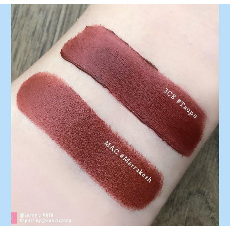 Son kem 3CE Velvet lip tint - Taupe