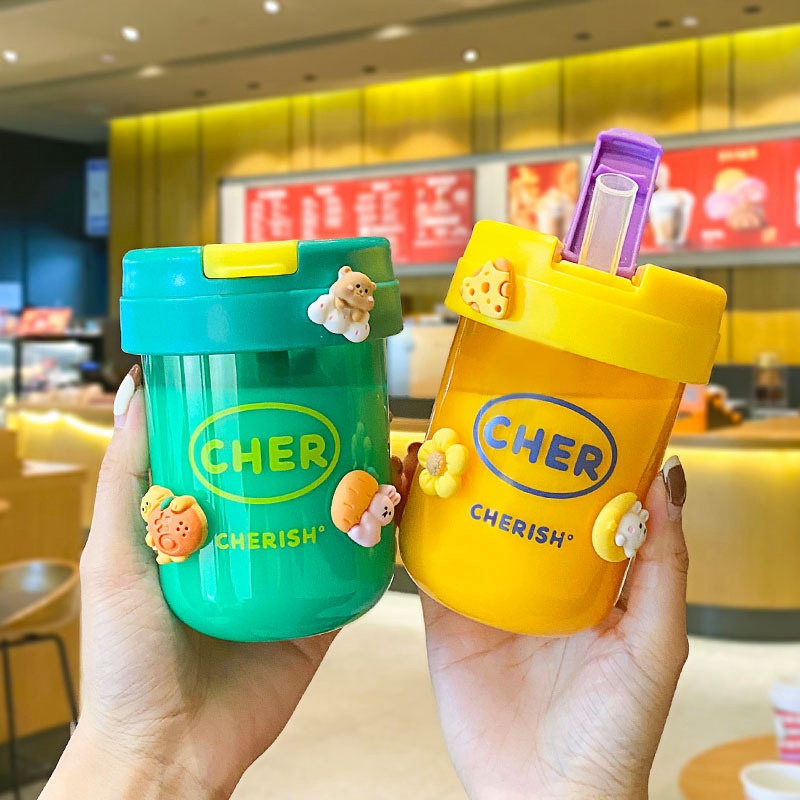 Miếng Dán Hình Chai Nước 3D Trang Trí Sổ Tay