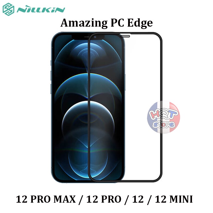 Kính cường lực full màn hình Nillkin PC Edge cho IP 12 Pro Max / 12 Pro / 12 / 12 Mini