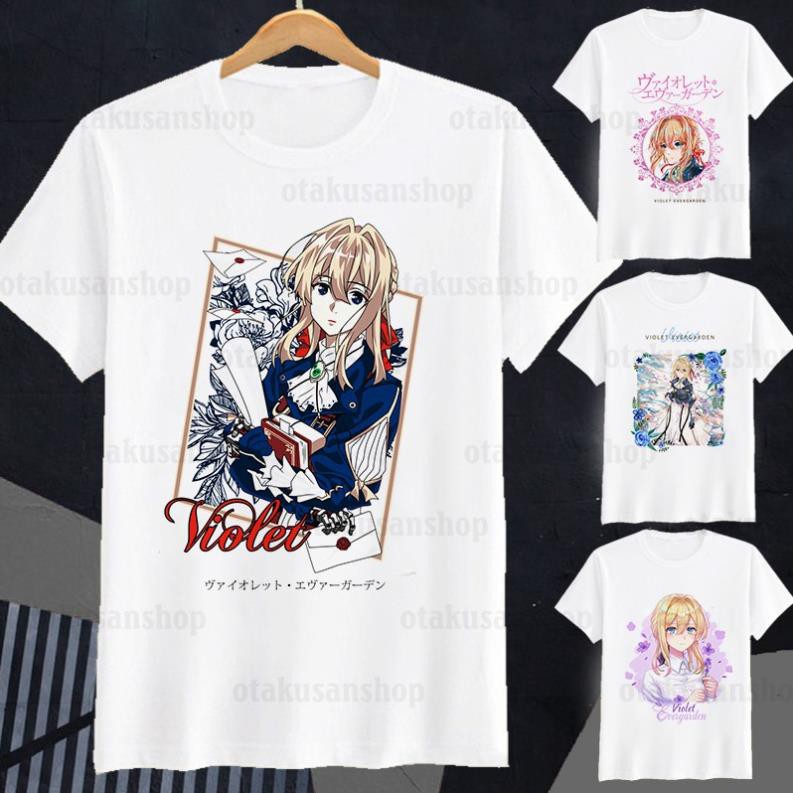 Áo thun anime Violet Evergarden ngắn tay CODE01